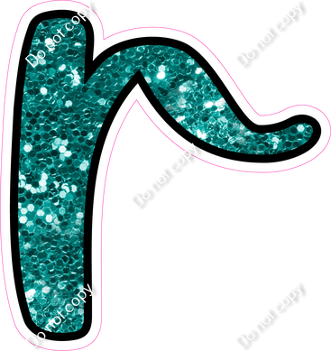 CUL 23.5" Individuals - Teal Sparkle r