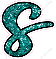 CUL 23.5" Individuals - Teal Sparkle s