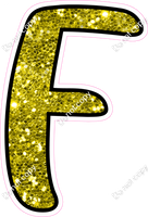 CUL 23.5" Individuals - Yellow Sparkle F