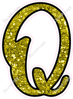 CUL 23.5" Individuals - Yellow Sparkle Q