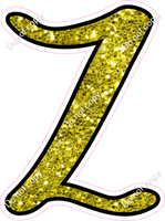 CUL 23.5" Individuals - Yellow Sparkle Z