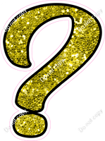 CUL 23.5" Individuals - Yellow Sparkle ?