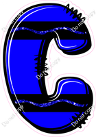 Crayon Blue 23" Individuals