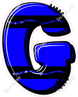 Crayon Blue 23" Individuals