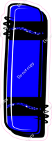 Crayon Blue 23" Individuals