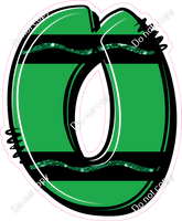 Crayon Green 23" Individuals