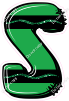 Crayon Green 23" Individuals