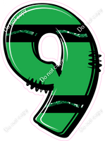 Crayon Green 23" Individuals
