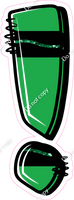 Crayon Green 23" Individuals