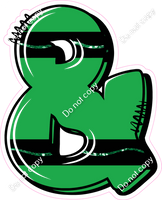 Crayon Green 23" Individuals