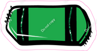Crayon Green 23" Individuals