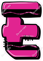 Crayon Hot Pink 23" Individuals