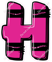 Crayon Hot Pink 23" Individuals