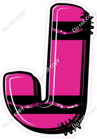 Crayon Hot Pink 23" Individuals