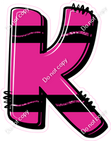 Crayon Hot Pink 23" Individuals