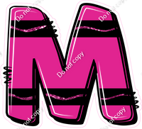 Crayon Hot Pink 23" Individuals