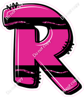 Crayon Hot Pink 23" Individuals
