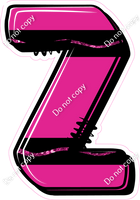 Crayon Hot Pink 23" Individuals