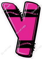 Crayon Hot Pink 23" Individuals