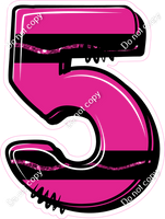 Crayon Hot Pink 23" Individuals