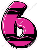 Crayon Hot Pink 23" Individuals