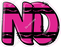 Crayon Hot Pink 23" Individuals