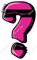 Crayon Hot Pink 23" Individuals