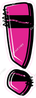 Crayon Hot Pink 23" Individuals