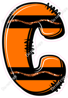 Crayon Orange 23" Individuals