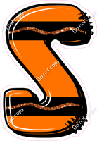 Crayon Orange 23" Individuals