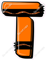 Crayon Orange 23" Individuals
