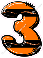 Crayon Orange 23" Individuals