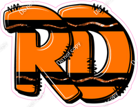 Crayon Orange 23" Individuals