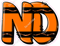 Crayon Orange 23" Individuals