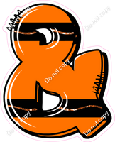 Crayon Orange 23" Individuals