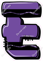 Crayon Purple 23" Individuals