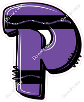 Crayon Purple 23" Individuals