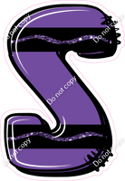 Crayon Purple 23" Individuals