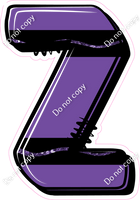 Crayon Purple 23" Individuals