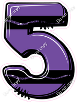 Crayon Purple 23" Individuals