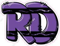 Crayon Purple 23" Individuals