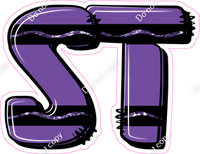 Crayon Purple 23" Individuals