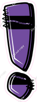 Crayon Purple 23" Individuals