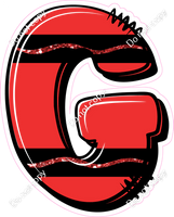 Crayon Red 23" Individuals