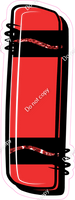 Crayon Red 23" Individuals