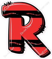 Crayon Red 23" Individuals