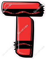 Crayon Red 23" Individuals