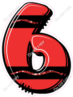 Crayon Red 23" Individuals