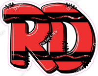 Crayon Red 23" Individuals
