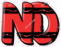 Crayon Red 23" Individuals